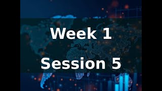 2025 05 17 Week 1 Session 5 TDS May 2025