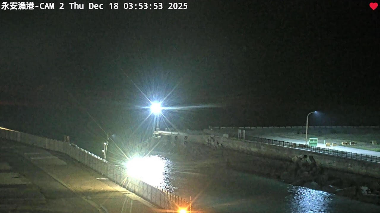 中央氣象署桃園永安漁港2