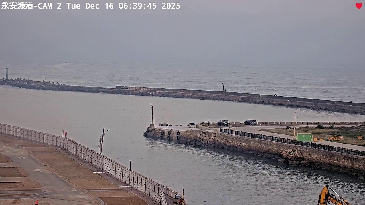 中央氣象署桃園永安漁港2