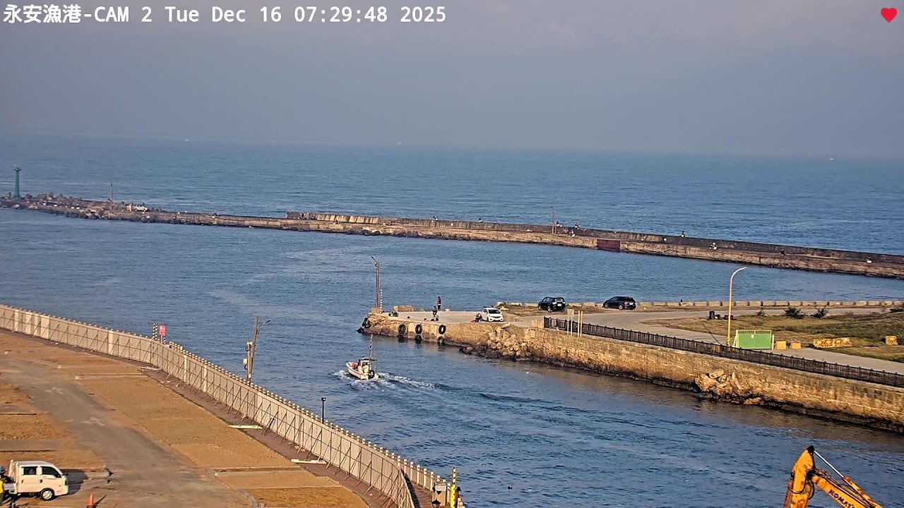 中央氣象署桃園永安漁港2