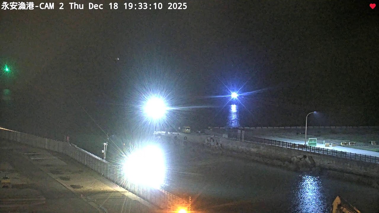 中央氣象署桃園永安漁港2