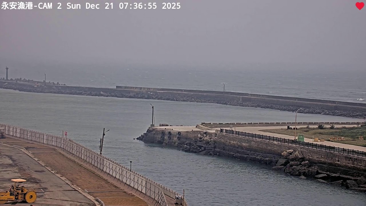 中央氣象署桃園永安漁港2