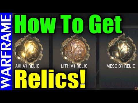 Warframe: Best Places To Farm Relics