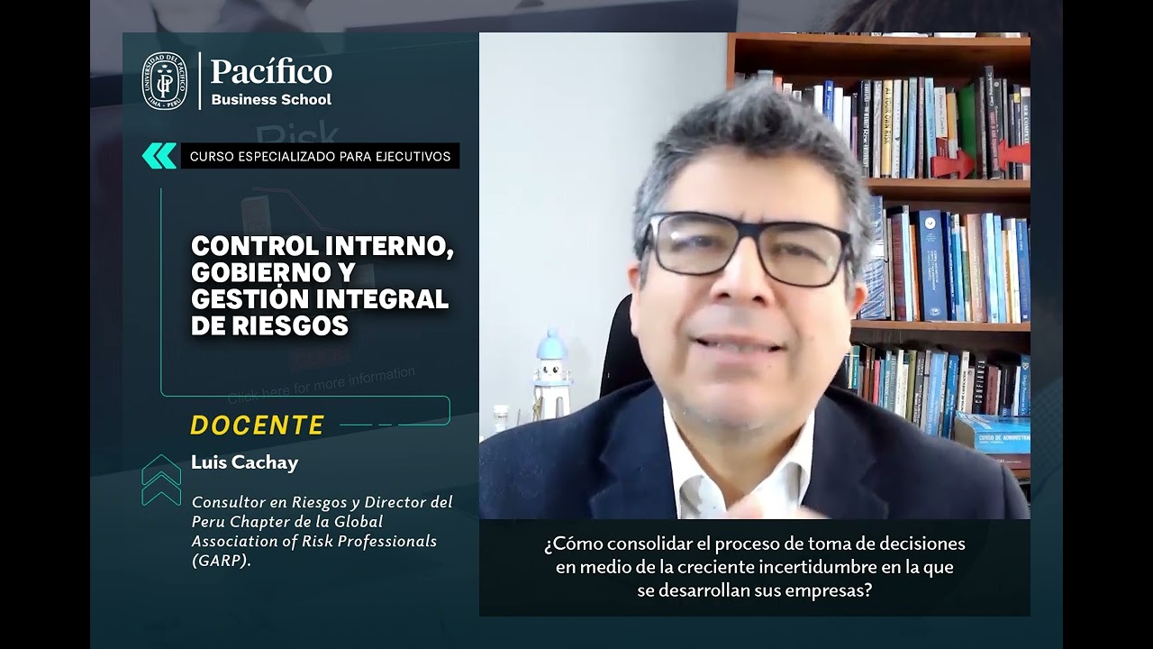Control Interno, Gobierno y Gestión de Riesgos
