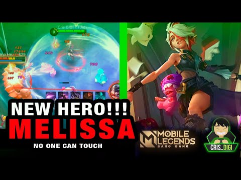 Dominating New Hero Melissa Marksman Gameplay - Mobile Legends Bang Bang | Cris DIGI
