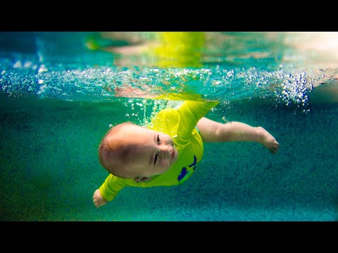 Teaching babies to survive in water - ISR #ISR #watersafety #drowningprevention