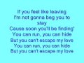 Enrique Iglesias -Escape (Lyrics)
