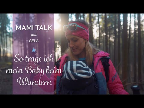 Gela Allmann - wandern mit Baby
