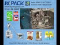 KK 520AP Full Automatic Auger Powder Vertical Packing Machine For Milk Coffee Flour Seasoning