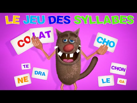 Foufou - Le Jeu Des Syllabes (The Syllables Game for Kids) Serie 01 4k