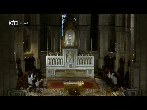 Prière du Milieu du Jour du 20 décembre 2024 au Sacré-Coeur de Montmartre