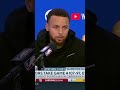 Steph Curry after dropping 43 points in Game 4 win to even series #shorts