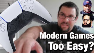 Are Modern Video Games Too Easy?