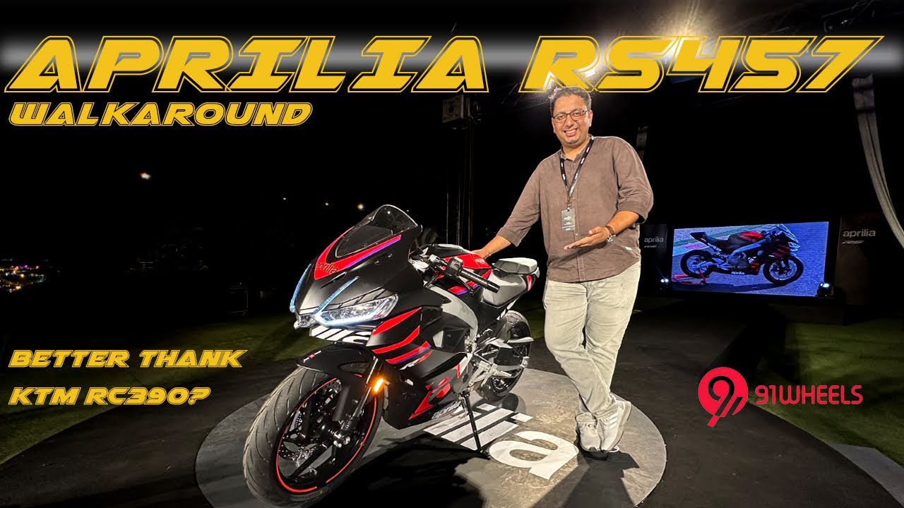 Aprilia RS 457 Walkaround Video | Better Than KTM RC 390? Aprilia RS 457 Walkaround Video | Better Than KTM RC 390?