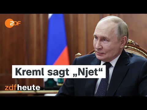Russland lehnt überarbeiteten Friedens-Plan für Ukraine ab | ZDF-Morgenmagazin