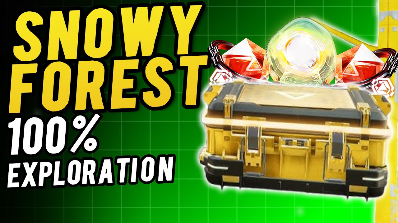 Snowy Forest 100% Exploration Map ~ All Chest Location |Arknights Endfield