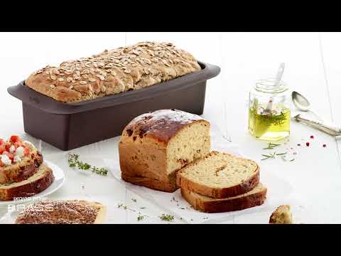 תבנית סיליקון לאפיית לחם ועוגות אינגליש קייק 25 סמ Lekue 