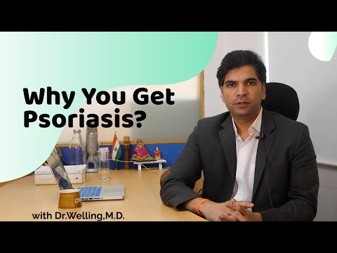 Removing psoriasis from ears
