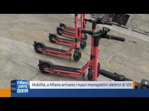 Mobilità, a Milano arrivano i nuovi monopattini elettrici di VOI