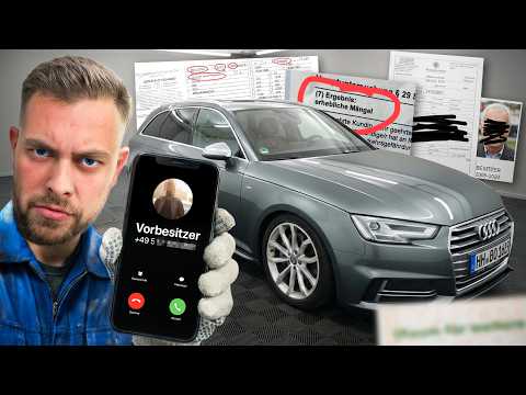 Angry at the previous owner: I never would have expected that!