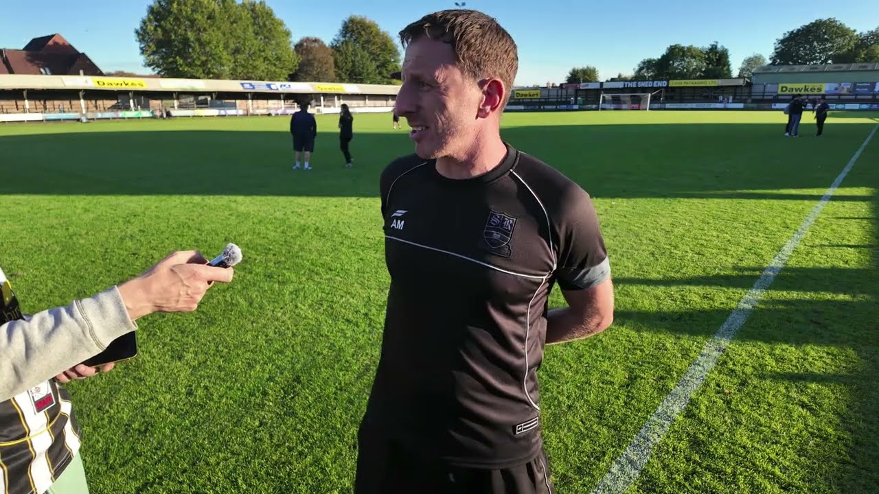 Alex Meechan Halesowen FA Cup post match interview