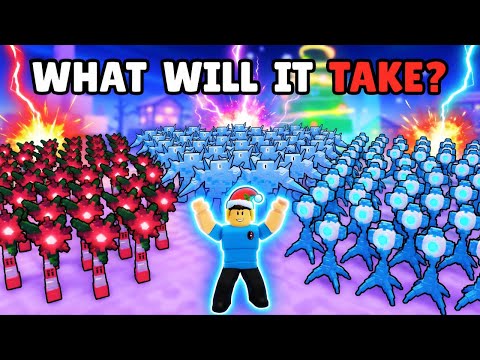 WHAT WILL IT TAKE FOR US TO BEAT WINTER WONDERLAND APOCALYPSE In Garden Tower Defense!