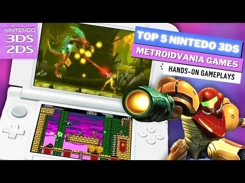 The BEST Metroidvania games on the Nintendo 3DS of ALL TIME