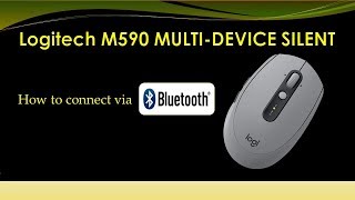 Logitech M590 Wireless Mouse Multi-Device Silent - GRAPHITE TONAL (910-005197) - відео 2