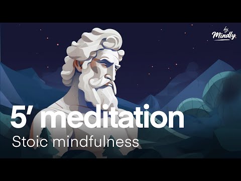 Master emotions with stoic mindfulness | Short 5-minute guided meditation