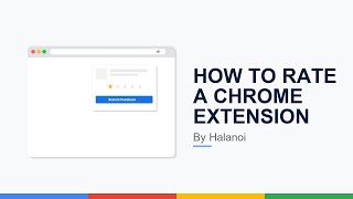 How to rate a Chrome Extension