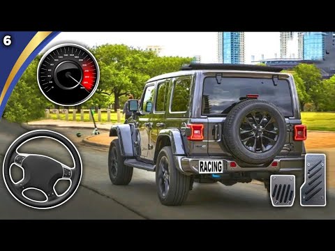 😱 Offroad Jeep Driving Simulator 3D - Real 4x4 Hummer Luxury SUV Driver - Android GamePlay #6