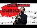 DAVID SANBORN [smoke gets in your eyes] ALTO SAX TRANSCRIPTION