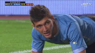 Debut en la selecci�n