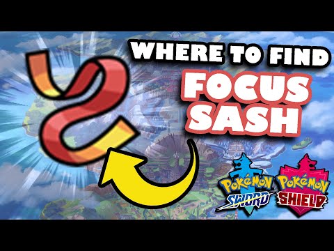 FOCUS SASH Location in Pokemon Sword & Shield!