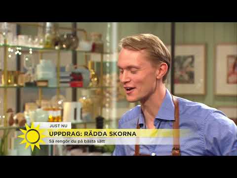 Så får dina slitna skor nytt liv – med bara några minuters jobb - Nyhetsmorgon (TV4)