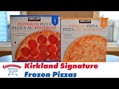 Kirkland Signature Pepperoni and Cheese Frozen Pizzas...