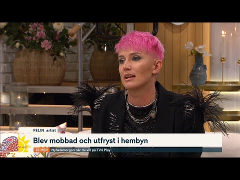 Elin ”Felin” Blom blev utfryst i skolan – ”Hade stora drömmar” | Nyhetsmorgon | TV4 & TV4 Play
