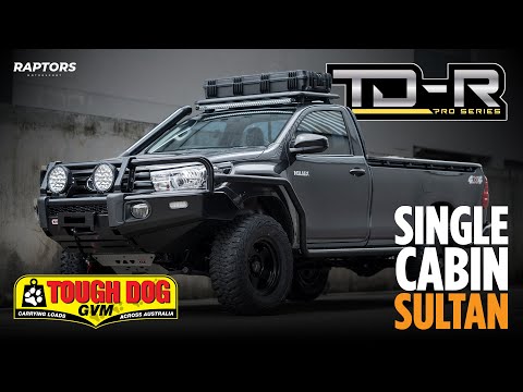 SINGLE CABIN SULTAN! FIRST HILUX TO USE TOUGH DOG TDR PRO