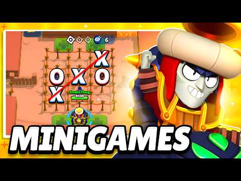 The 10 BEST MINIGAMES in Brawlstars!