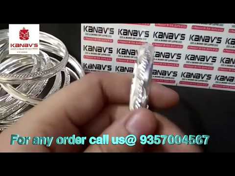 Laser Kada's with different designs made by KANAV