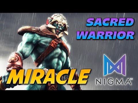Miracle Sacred Warrior Huskar - Dota 2 Pro Gameplay