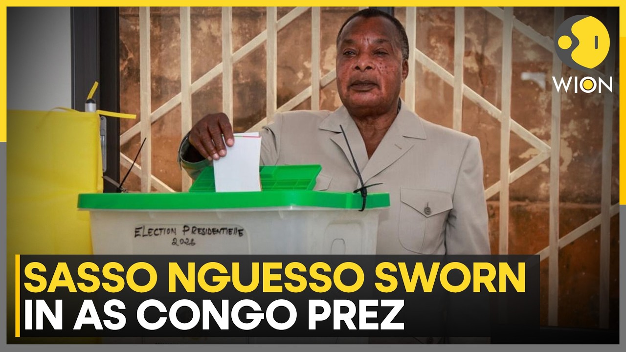 Congo’s Sassou Nguesso Sworn In For Fifth Term | WION