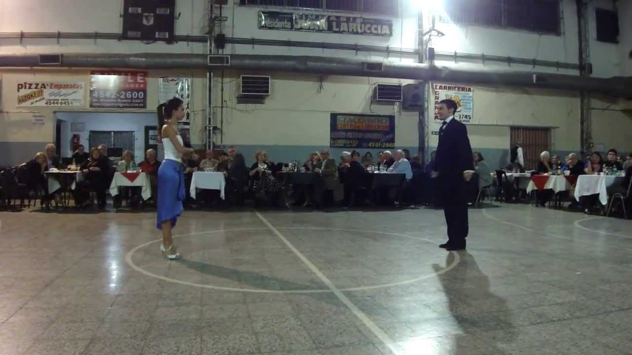 SUNDERLAND CLUB (Milonga Malena) - 1/3 - Juliana Aparicio y José Almar ::Jul.2013::