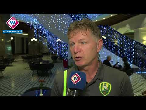 Transfergeruchten zorgen voor kopzorgen bij ADO-trainer Fons Groenendijk