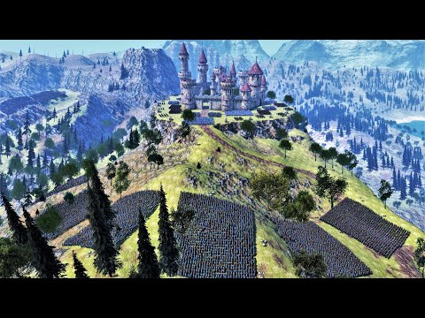 Medieval Army VS MASSIVE Zombie Horde | CASTLE DEFENSE - Ultimate Epic Battle Simulator