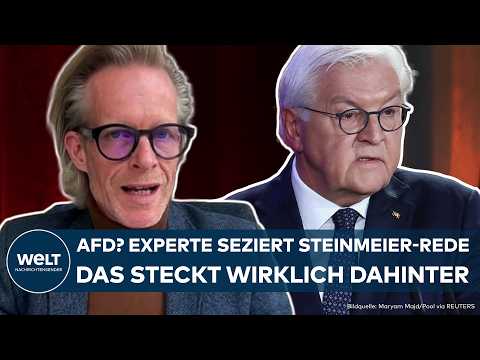 Video Thumbnail: DEUTSCHLAND: AfD? Experte verrät! Steinmeiers Kalkül! Diese Worte lassen tief blicken
