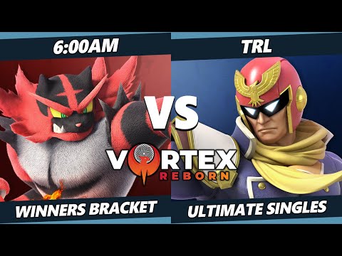 Vortex Legends 2 - 6:00AM (Incineroar) Vs. TRL (Captain Falcon) SSBU Ultimate Tournament