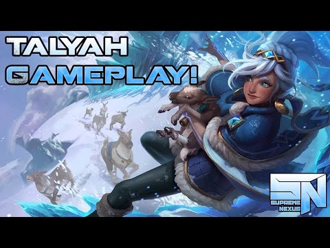 Freljord Taliyah, the Stoneweaver Gameplay