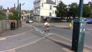 preview picture of video 'Riding on the horse in Chatham,England !'