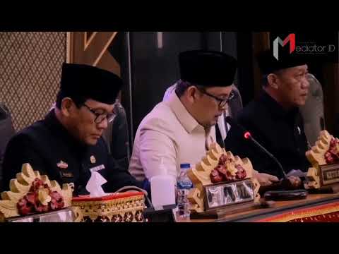 Ketua DPRD Metro Pimpin Paripurna Penyampaian LKPJ Walikota Metro 2023